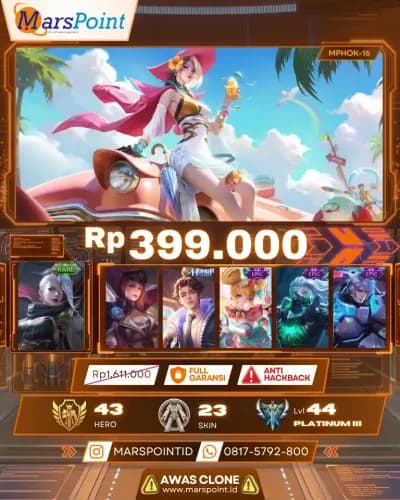 Half MILADY & PANDAWA SKIN EPIC SIAP WAR
